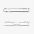 ACS03130 - Sony Xperia 10 III Case Ultra Hybrid in crystal clear showing the back